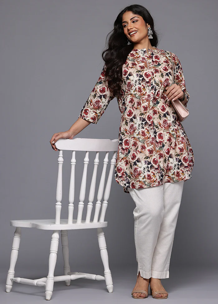 Multicolor Readymade Cotton Tunic