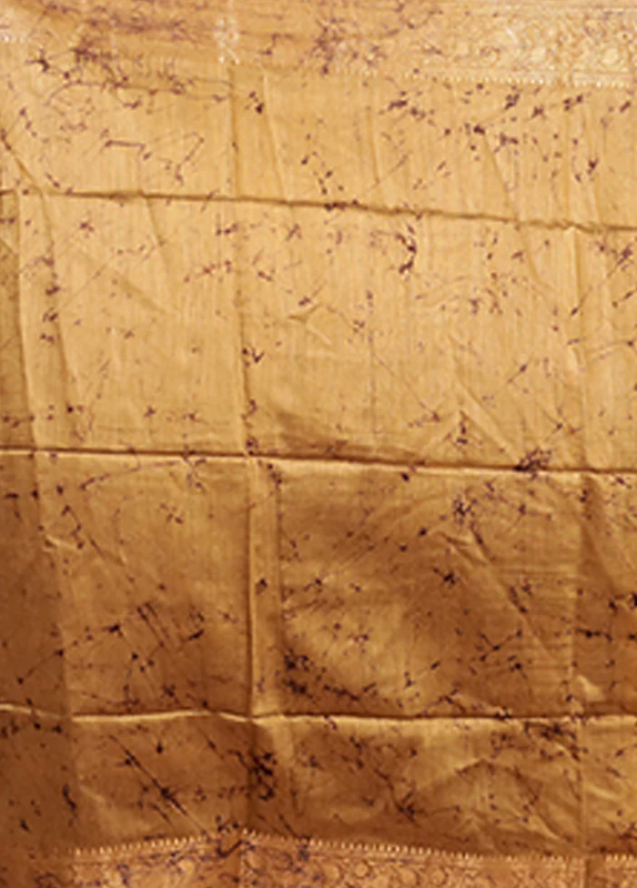 Multicolor Tussar Silk Saree With Blouse Piece - Image 5