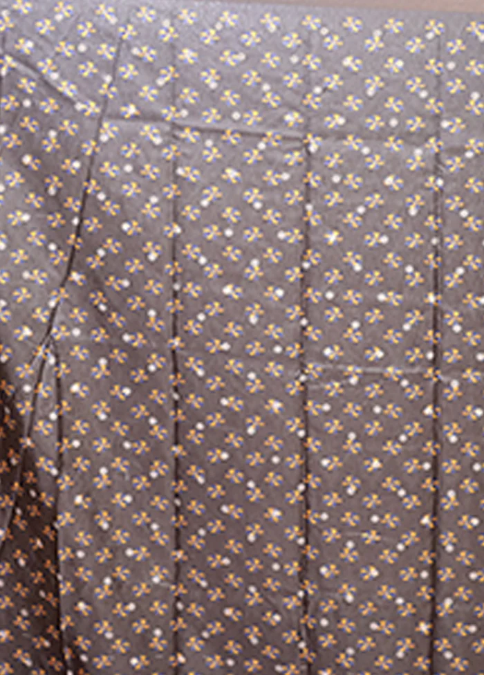 Multicolor Tussar Silk Saree With Blouse Piece - Image 5