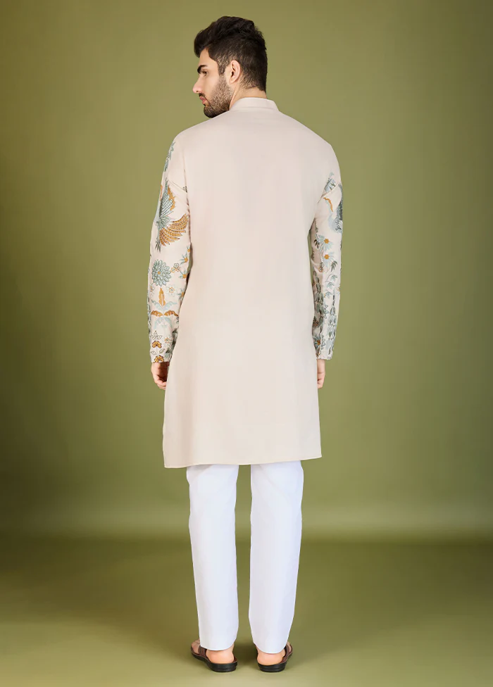 Multicolor Viscose Kurta - Image 3