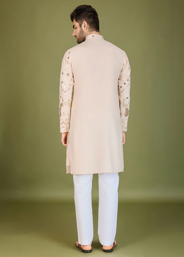 Multicolor Viscose Kurta - Image 3