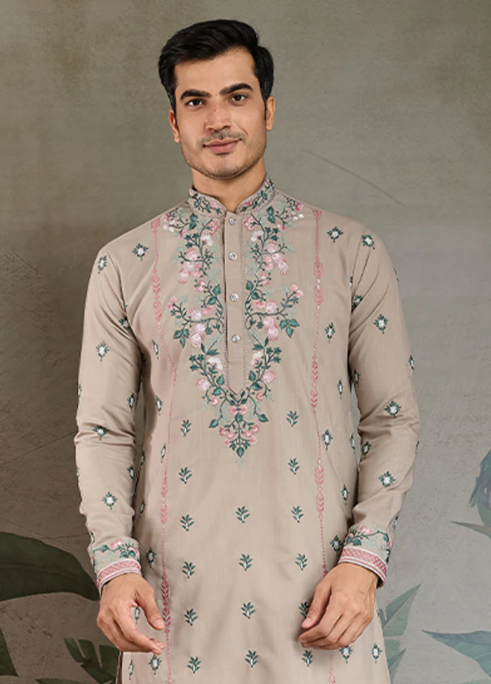 Multicolor Viscose Kurta - Image 2