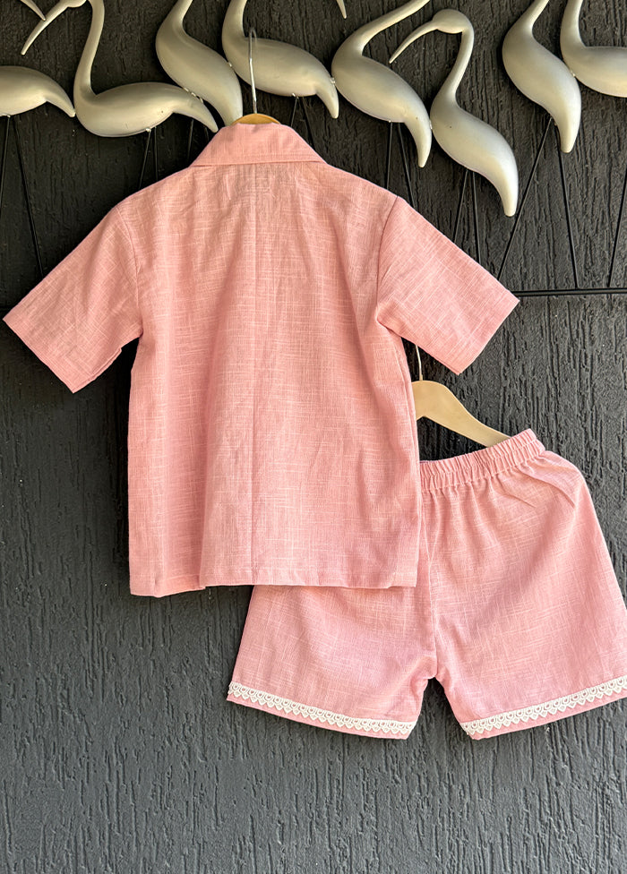 Pink cotton Cord set - Image 3