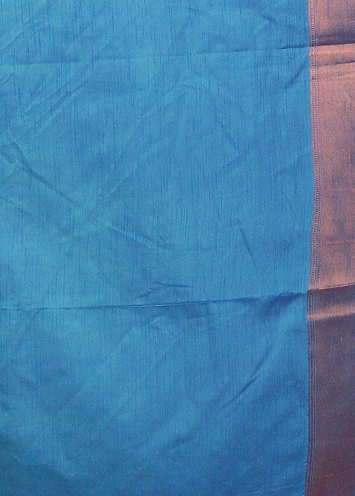 Pink Dupion Silk Saree With Blouse Piece - Image 5