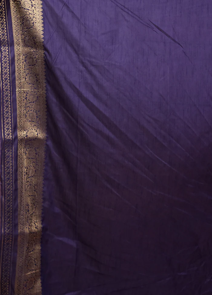 Pink Dupion Silk Saree With Blouse Piece - Image 5