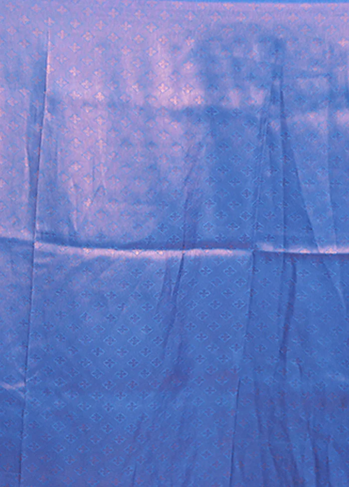 Pink Dupion Silk Saree With Blouse Piece - Image 5