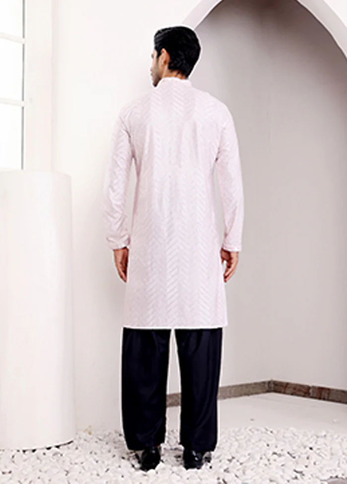 Pink Georgette Kurta - Image 3