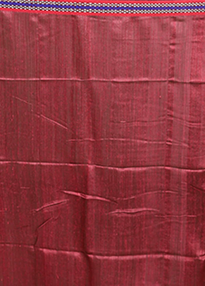 Pink Handloom Matka Pure Silk Saree With Blouse Piece - Image 5