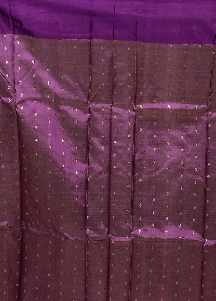 Pink Handloom Pure Organza Saree With Blouse Piece - Image 5