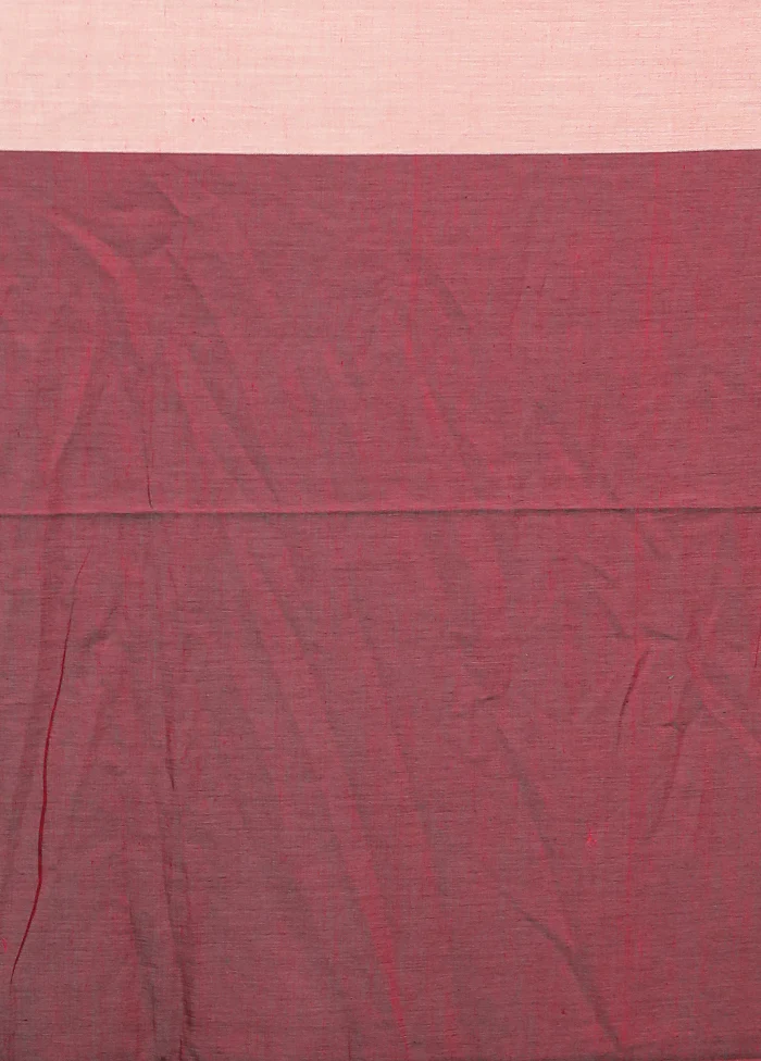 Pink Matka Silk Saree Without Blouse Piece - Image 5