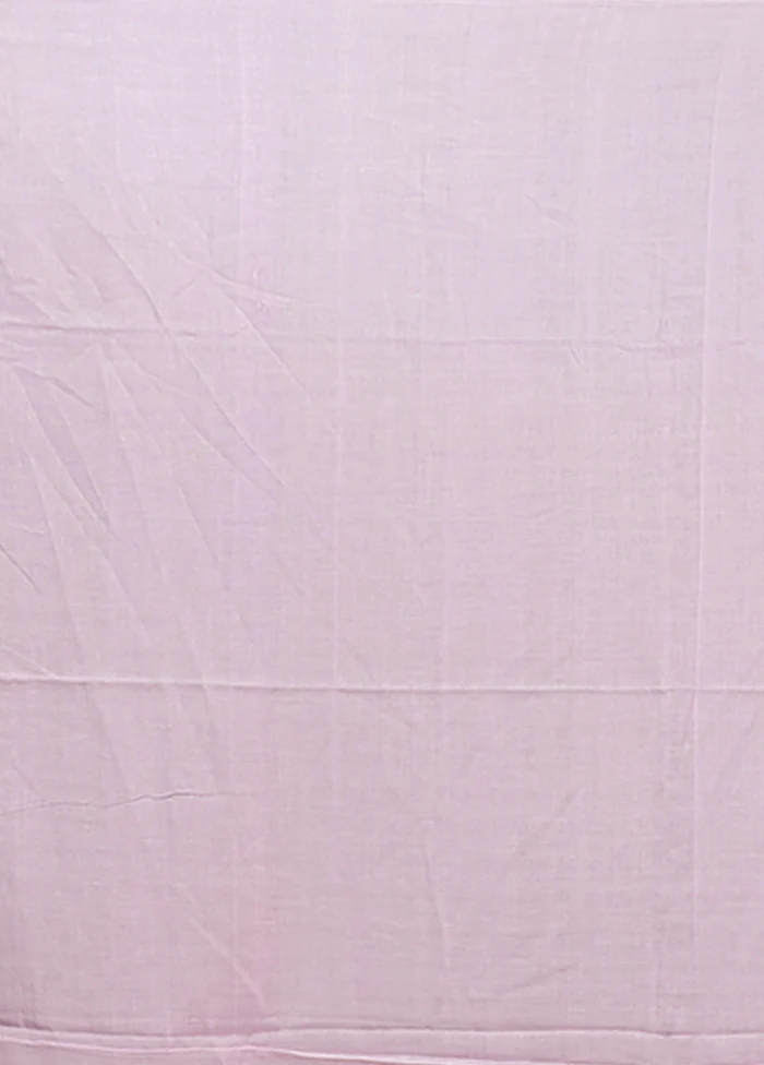 Pink Matka Silk Saree With Blouse Piece - Image 5
