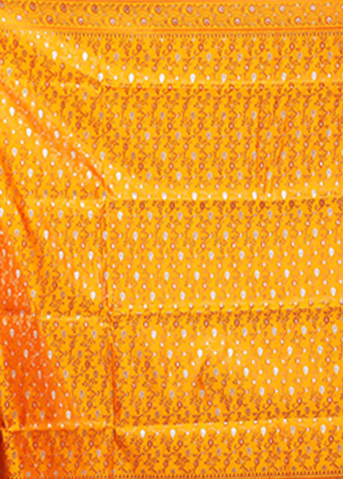 Pink Tanchoi Silk Saree With Blouse Piece - Image 5