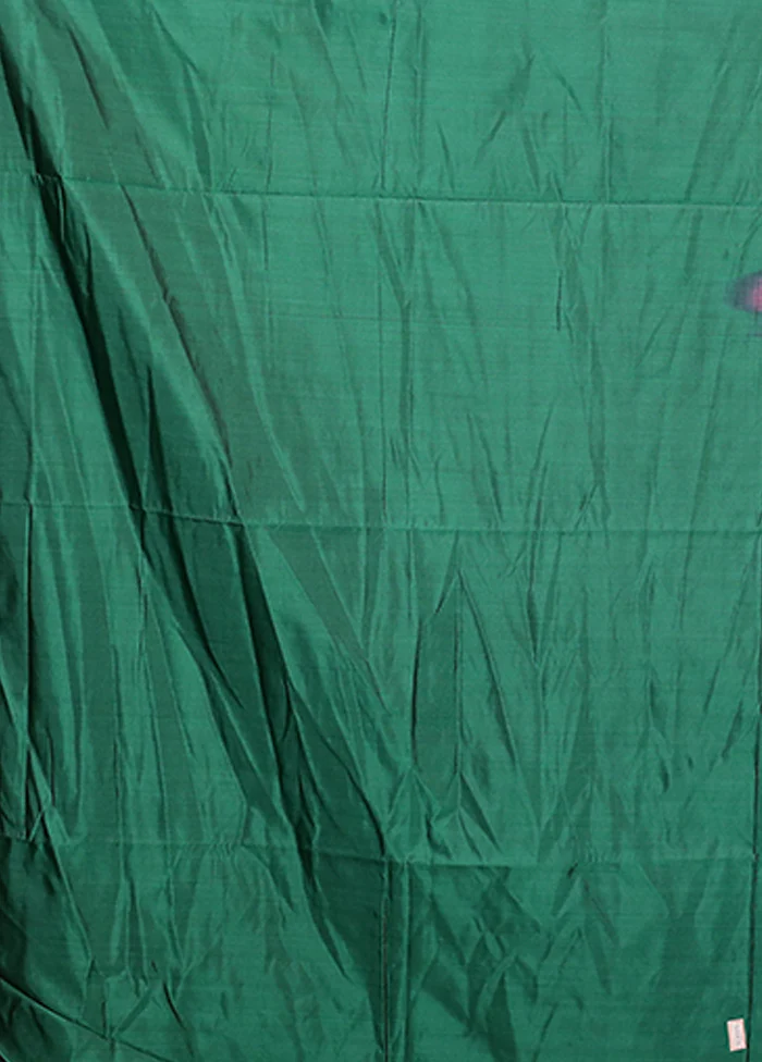 Purple Kanjivaram Silk Saree With Blouse Piece - Image 5