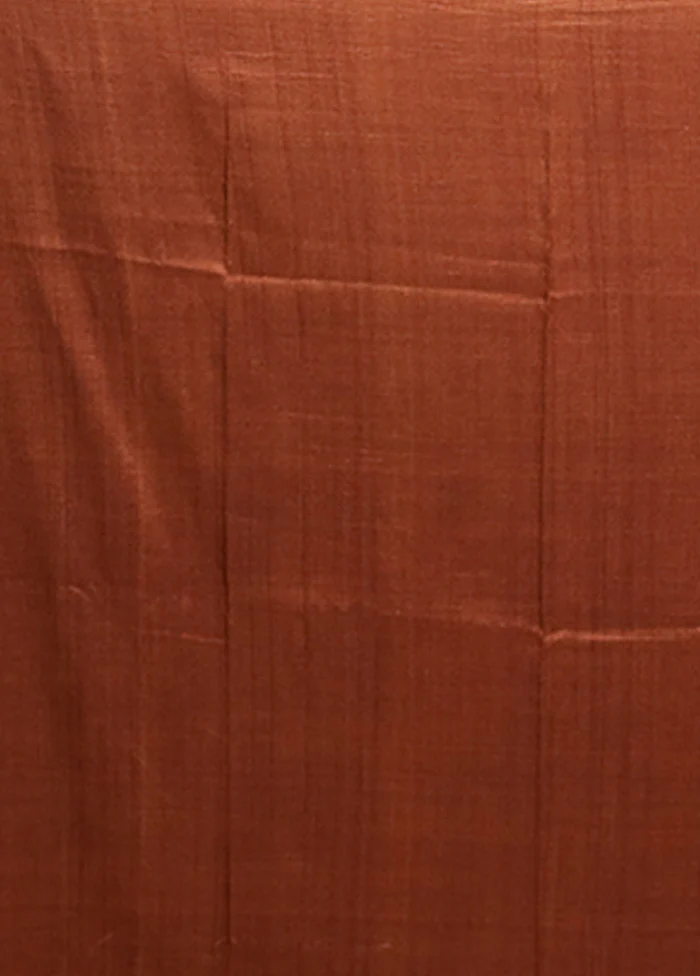 Purple Tussar Silk Saree With Blouse Piece - Image 5