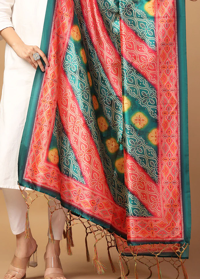 Rama Art Silk Dupatta - Image 3
