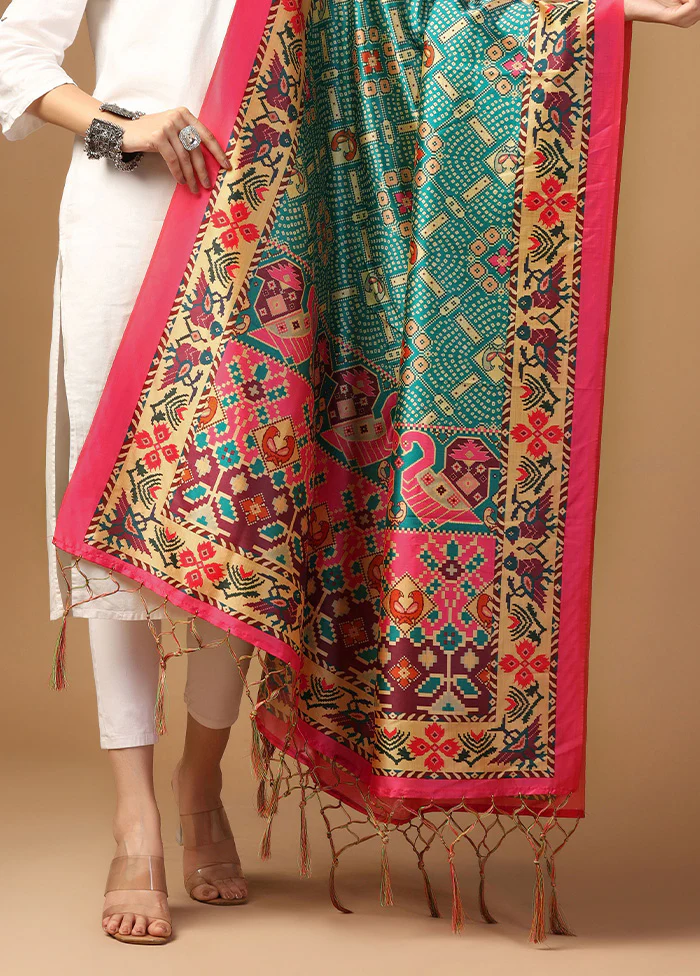 Rama Art Silk Dupatta - Image 2