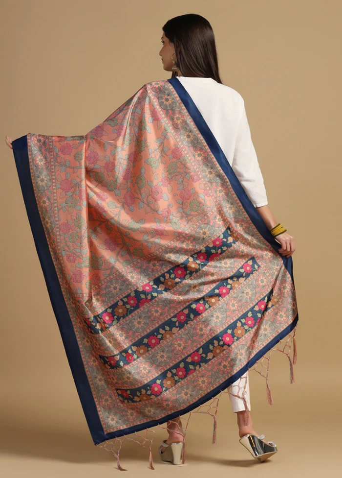 Rama Banarasi Silk Dupatta - Image 2