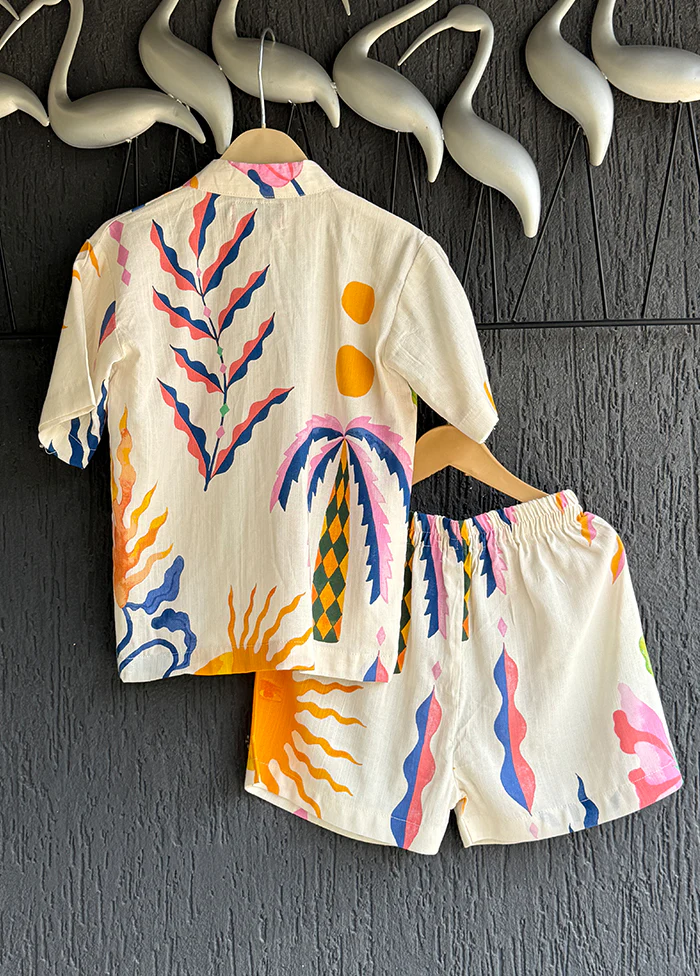White cotton Cord set - Image 3