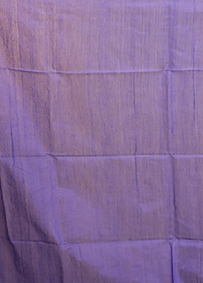 White Matka Silk Saree With Blouse Piece - Image 5