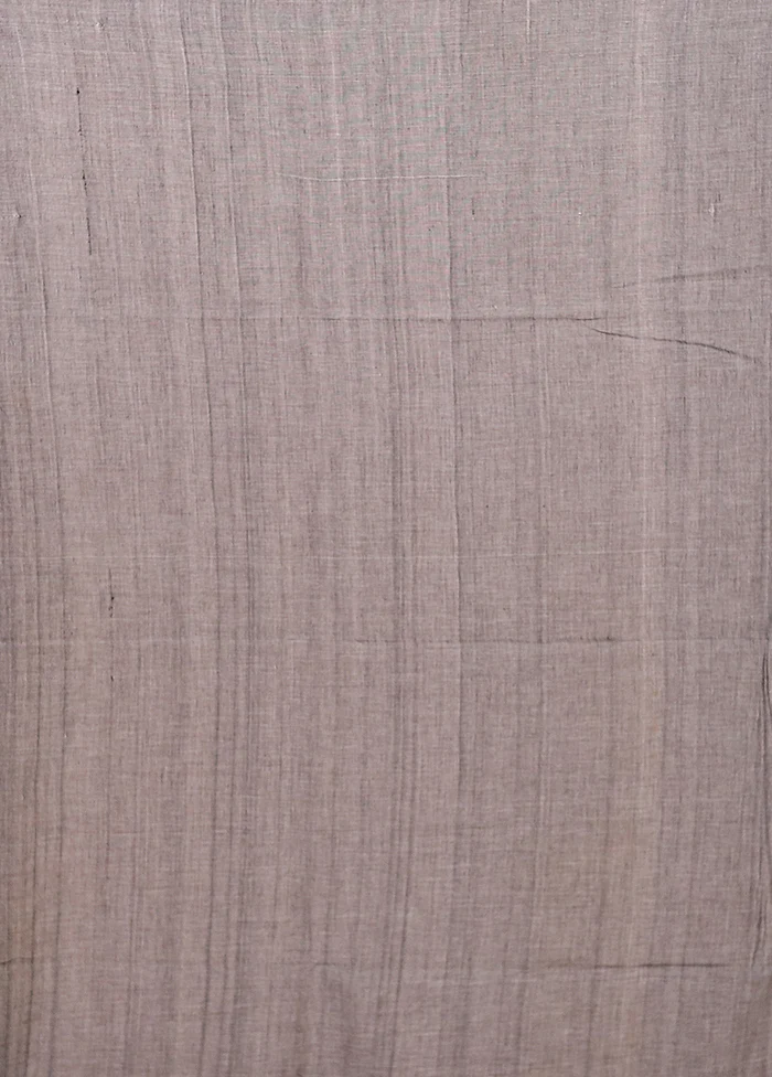 White Matka Silk Saree With Blouse Piece - Image 5